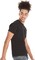 Hanes Ultimate Men's 4-Pack FreshIQ Crew T-Shirt, Black, Medium